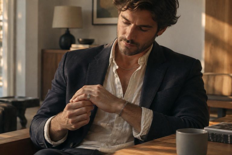 découvrez comment porter des bijoux pour homme avec style : bagues, bracelets, colliers et montres pour composer des looks élégants et adaptés à chaque occasion.